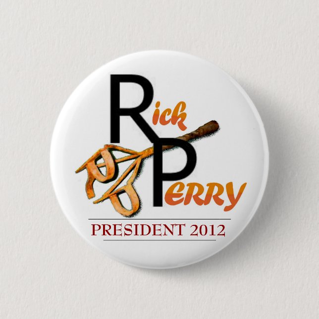 Rick Perry Brand 6 Cm Round Badge (Front)