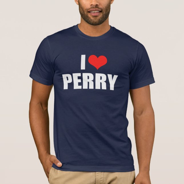 RICK PERRY Election Gear T-Shirt (Front)