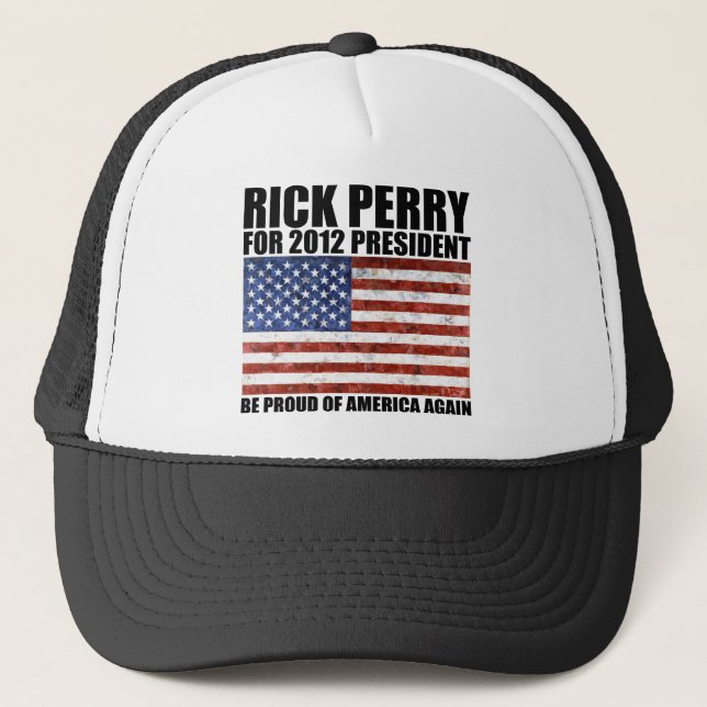 RIck Perry Key Caps / Hats (Front)