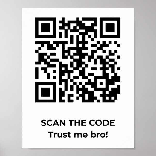 Rick roll  poster (Front)