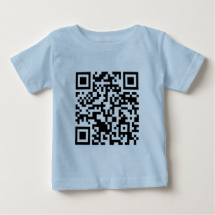 Rick Roll QR Code Rickrolled Baby T-Shirt