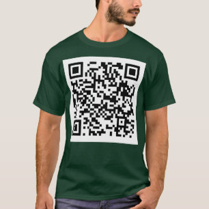 Rick Roll QR Code TShirt
