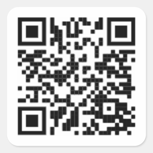 Rick Roll QR Stickers (Front)