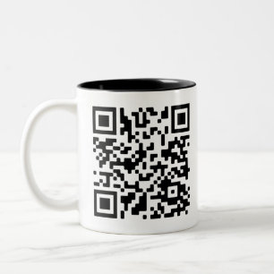 Rick Roll Two-Tone Coffee Mug
