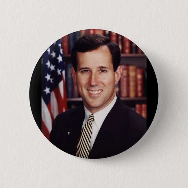 Rick Santorum 6 Cm Round Badge (Front)
