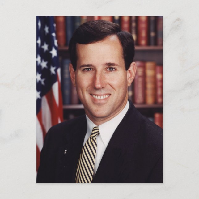 Rick Santorum Postcard (Front)