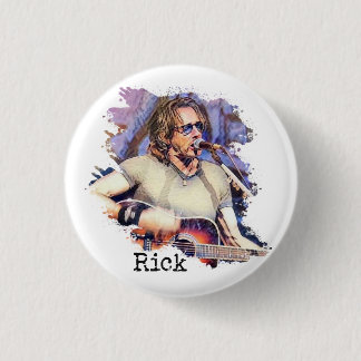 Rick Springfield in Concert 3 Cm Round Badge