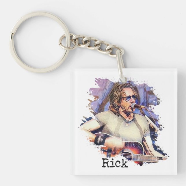 Rick Springfield in Concert Key Ring (Front)