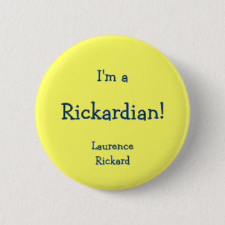 Rickardian 6 Cm Round Badge