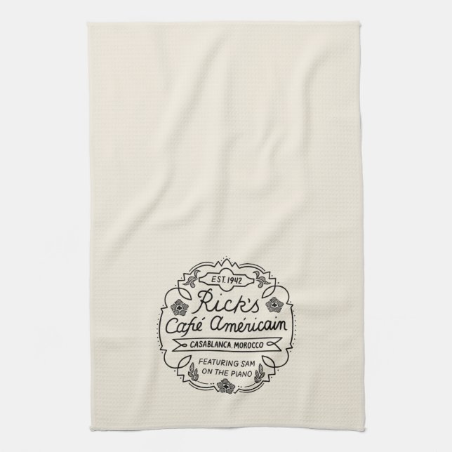 Rick's Tea Towel (Vertical)