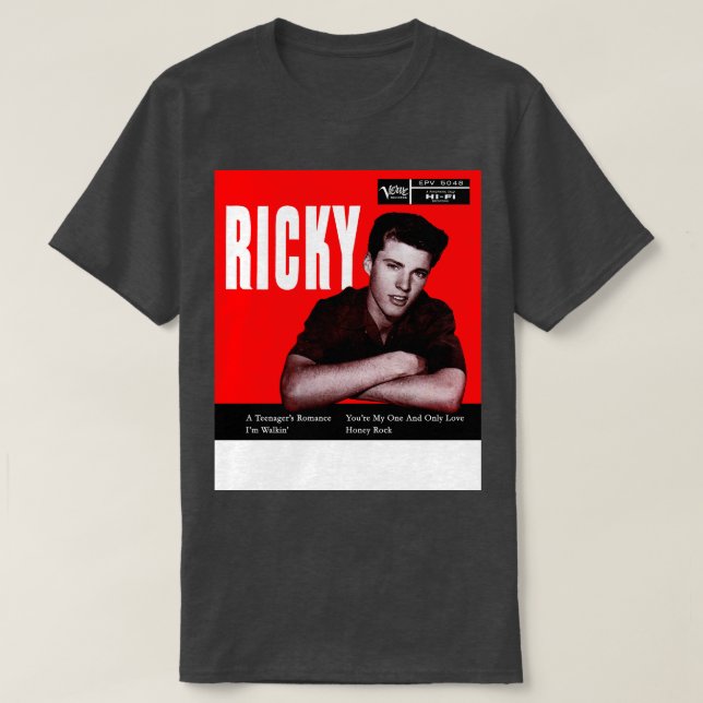 Ricky Nelson T-Shirt (Design Front)