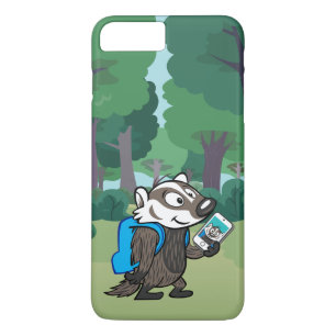 Ricky Racoon   Boomer Badger Selfie iPhone 8 Plus/7 Plus Case