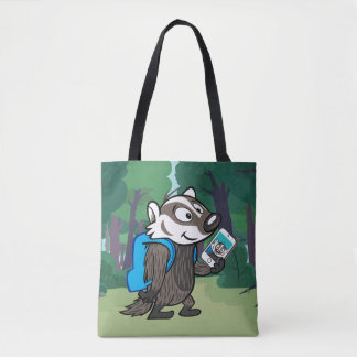 Ricky Racoon | Boomer Badger Selfie Tote Bag