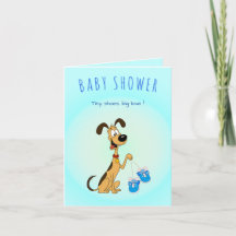 Rico the Dog holding Cute Rose Baby Shoes