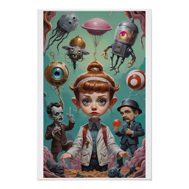 Ricursive Technomancy Poster (Front)