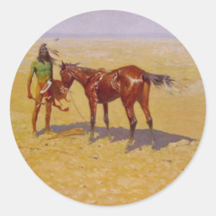 Ridden Down Classic Round Sticker