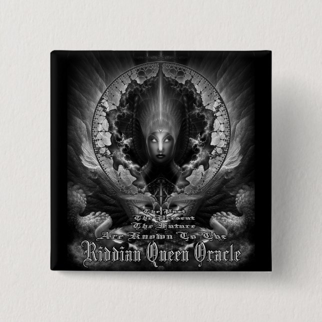 Riddian Queen Oracle GS 15 Cm Square Badge (Front)