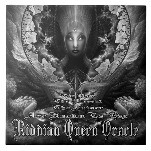 Riddian Queen Oracle GS Ceramic Tile (Front)