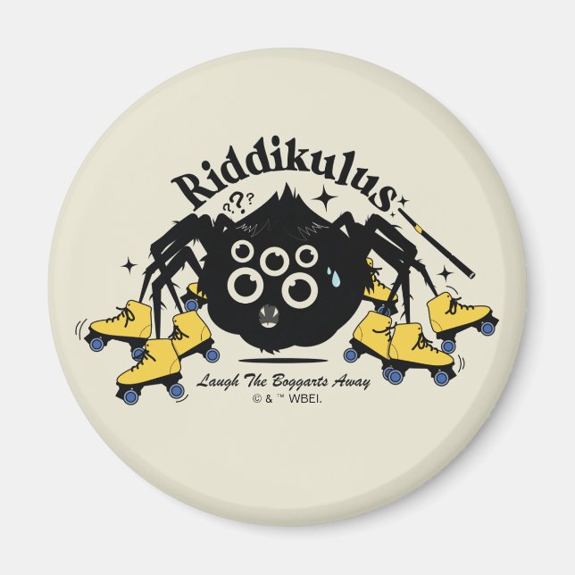 Riddikulus - Laugh the Boggarts Away Magnet (Front)