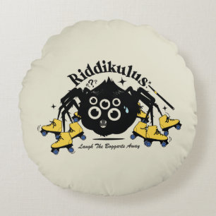 Riddikulus - Laugh the Boggarts Away Round Cushion