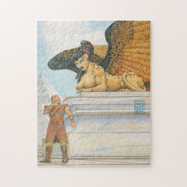 Riddle Sphinx Jigsaw Puzzle (Vertical)