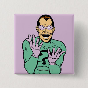 Riddler 15 Cm Square Badge