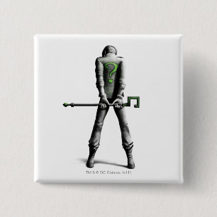 Riddler 15 Cm Square Badge
