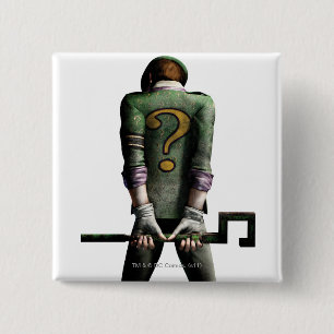 Riddler 2 15 cm square badge