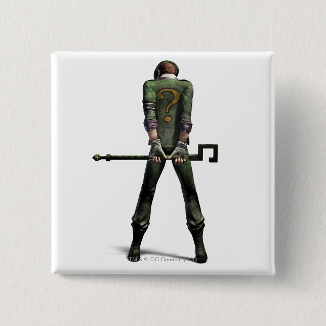 Riddler Colour 15 Cm Square Badge (Front)
