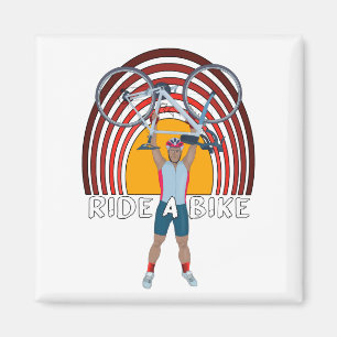 Ride a Bike Magnet
