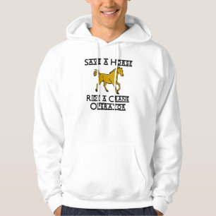 ride a crane operator hoodie