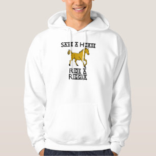 ride a rigger hoodie