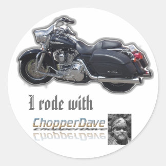 Ride along sticker
