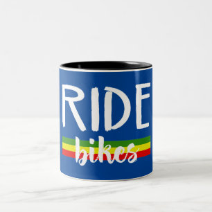 Ride Bikes Two-Tone Coffee Mug