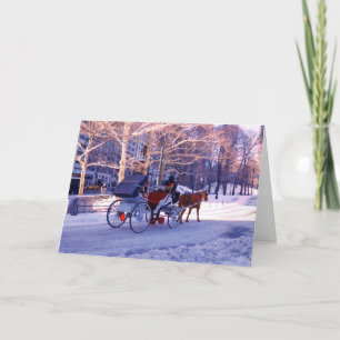Ride Carriage Holiday Card