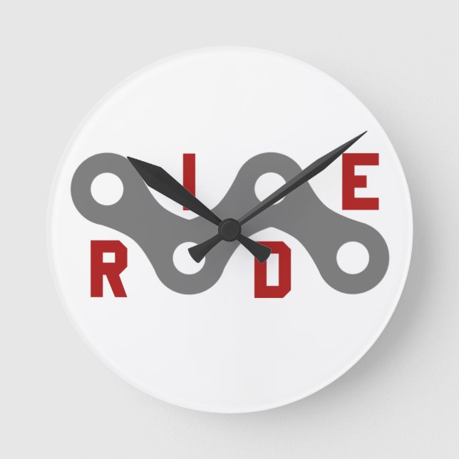 Ride (Chain) Round Clock (Front)
