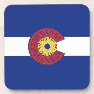 Ride Colorado (Bicycle Cassette) Coaster