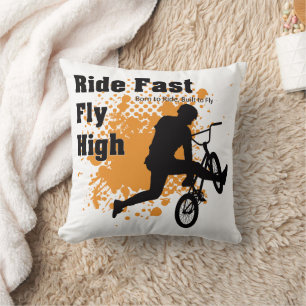 Ride fast, Fly high Cushion