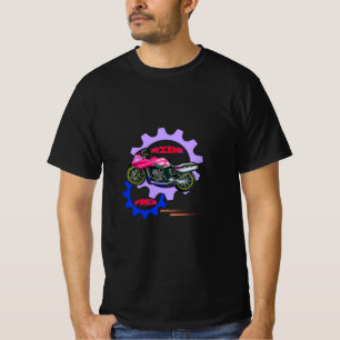 Ride Free and Safe Motorbike T-Shirt
