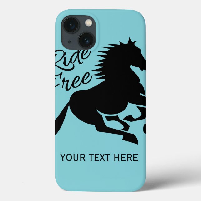 Ride Free custom colour cases (Back)