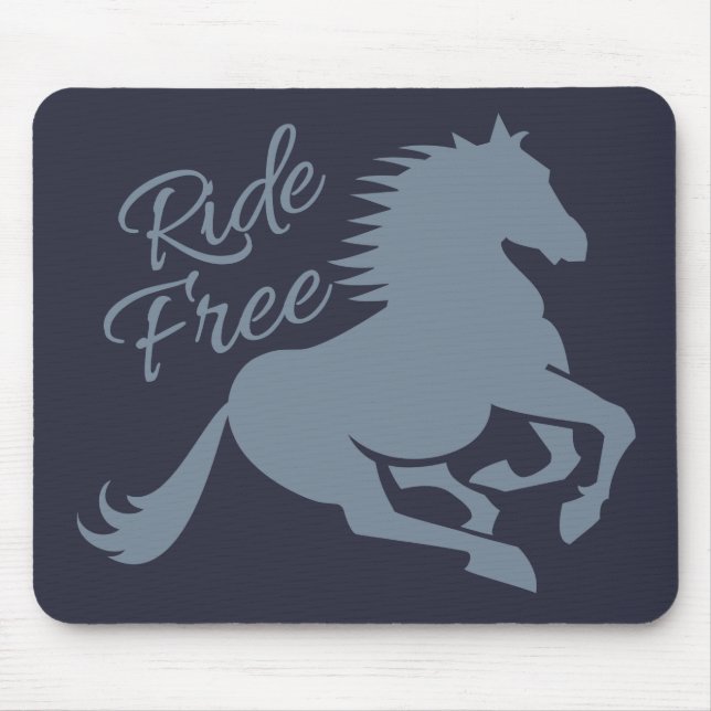 Ride Free custom mousepad (Front)
