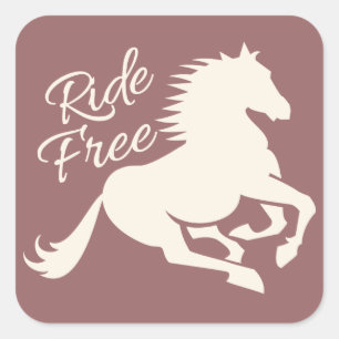 Ride Free custom stickers