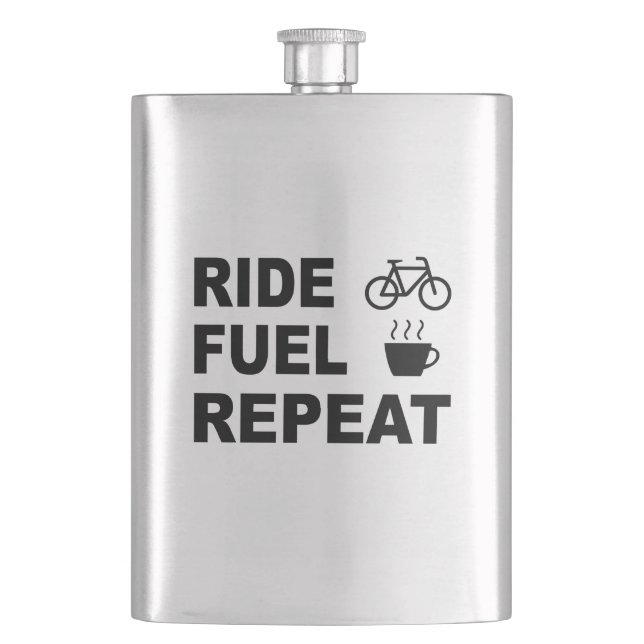 Ride Fuel Repeat Hip Flask (Front)