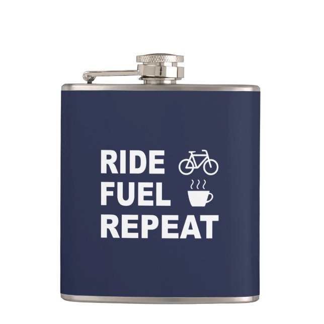 Ride Fuel Repeat Hip Flask (Front)