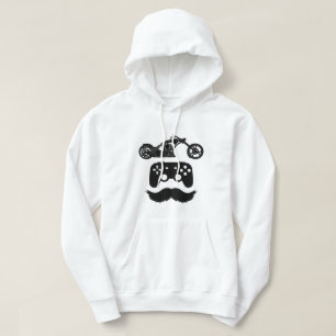 Ride.Game.Dad Black Graphic With Text (A) Hoodie