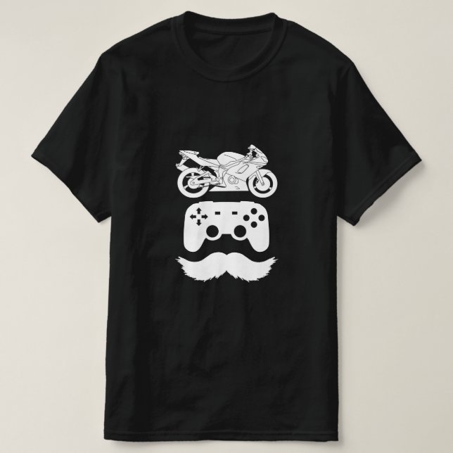 Ride.Game.Dad (D) T-Shirt (Design Front)