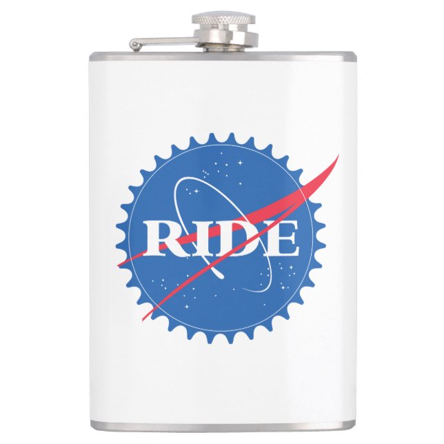 Ride Hip Flask (Front)