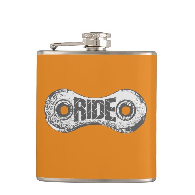 Ride Hip Flask (Front)