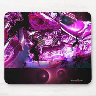 Ride In Pink Mouse Pad