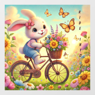 Ride Into Joy - Bunny Bicycle